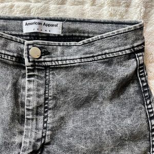 AMERICAN APPAREL high rise slim fit jeans size M